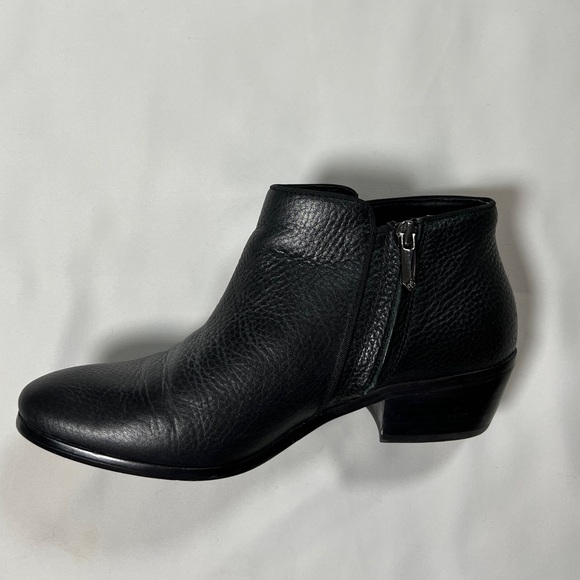 Sam Edelman Booties in super supple black leather, sz 8 - Picture 3 of 8